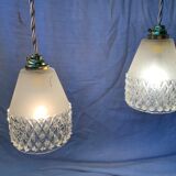 Trio of vintage suspensions