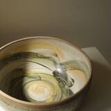 Large mid-century ceramic bowl by Hanne Schneider, 1988.