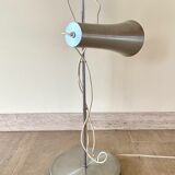 Floor lamp with 3 adjustable spots in stainless steel, 1970's