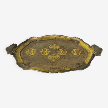 Golden Florentine Tray