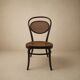 Bentwood and cane nursing chair by J&J Kohn, 1910