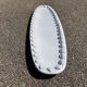 Large fish platter 70cm signed Pol Chambost vintage shell design.
