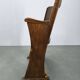 1950s Vintage Cinema Chair Beech Wood Theater Seat Armchair