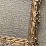 Gilded wood frame
