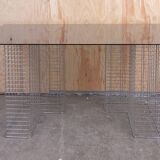 LARGE “WIRE” TABLE BY TERENCE CONRAN FOR HABITAT