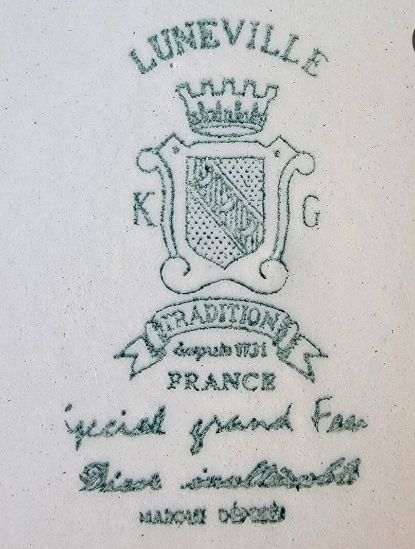 Lunéville plate K&G