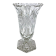 Midcentury Crystal Vase, Poland, 1960
