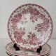 6 Sarreguemines earthenware plates
