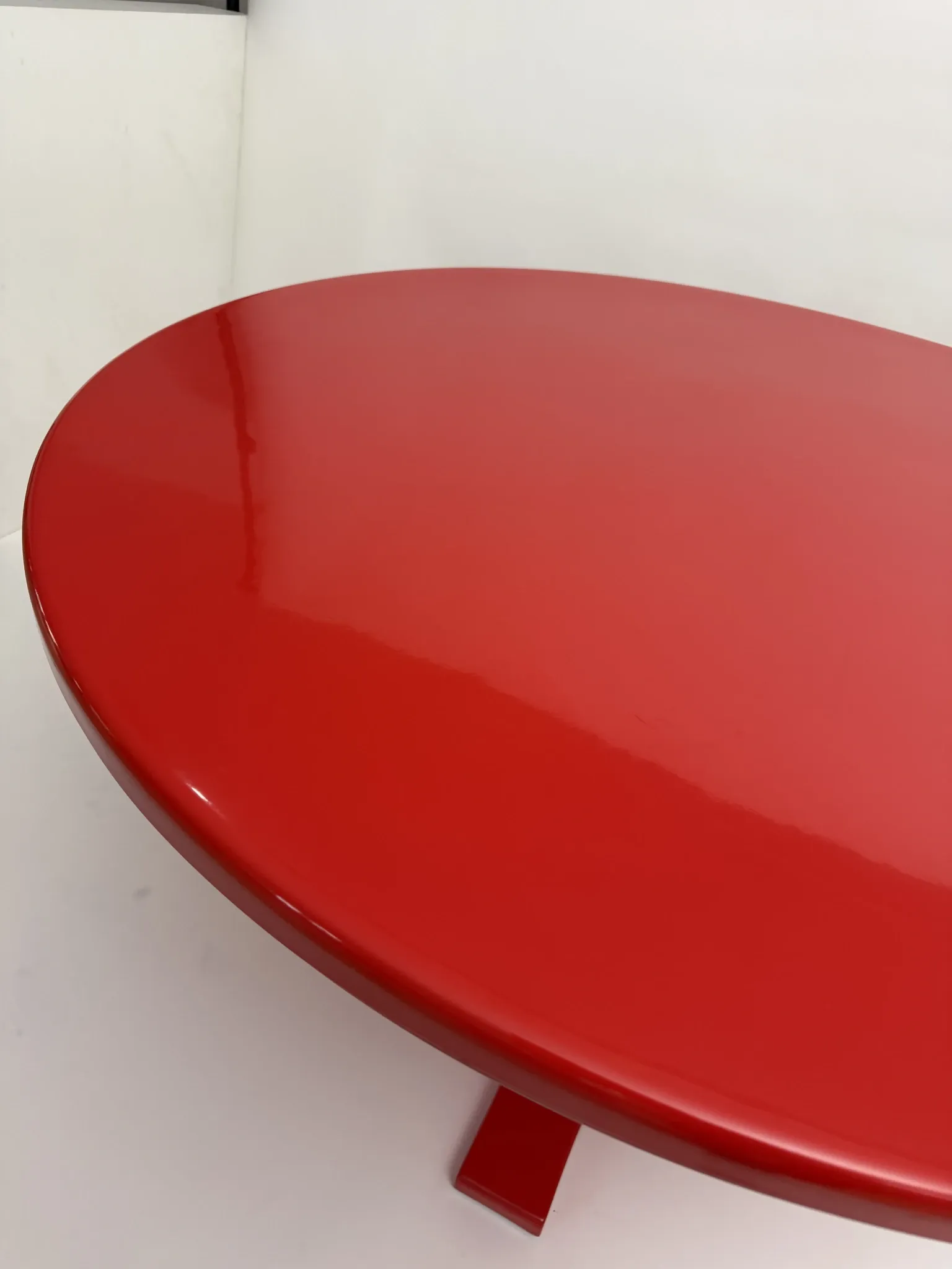 Red '4997' Dining Table by Gardella & Castelli for Kartell, Italy, 1970