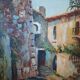 Provençal village painting