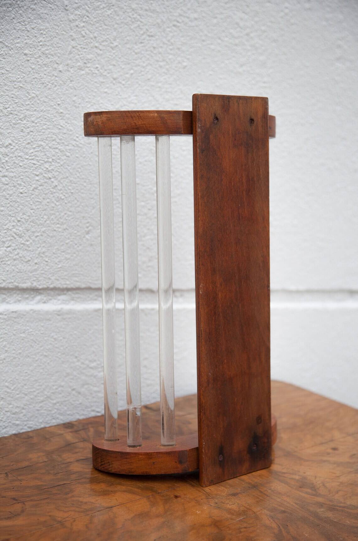 Art deco wooden cup, art deco tray, fruit bowl, decorative tray, centerpiece, kitchen