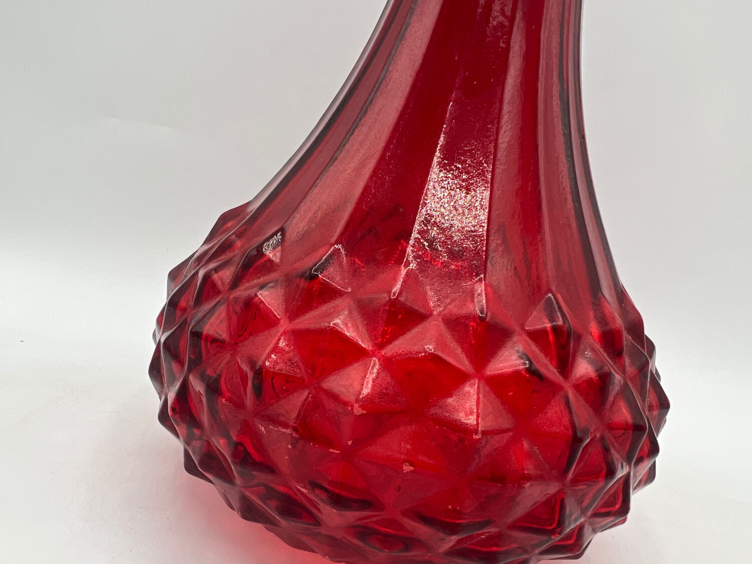 Vintage glass decanter