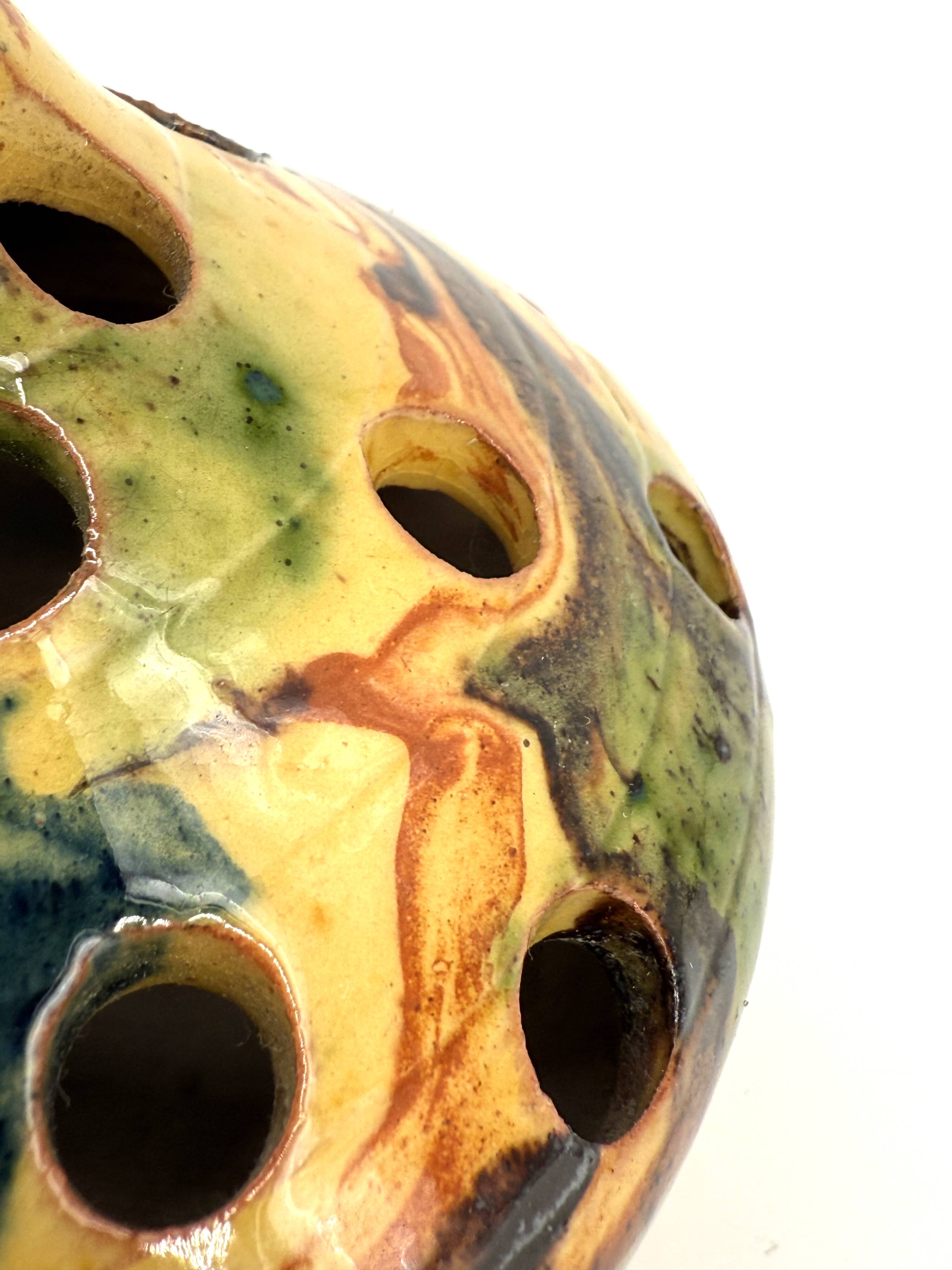 Pique Fleur - Porte Encens Psychédélique signé