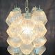 Vintage chandelier by Carlo Scarpa for Venini Murano in blown glass – Italy