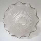 Holophane brass and porcelain glass