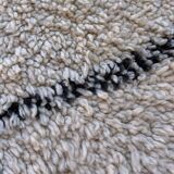 Beni Ourain Moroccan rug white - 296 x 200 cm