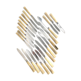 Housewife 24 horn knives