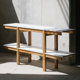 Enfilade Rinku oak and white recycled plastic