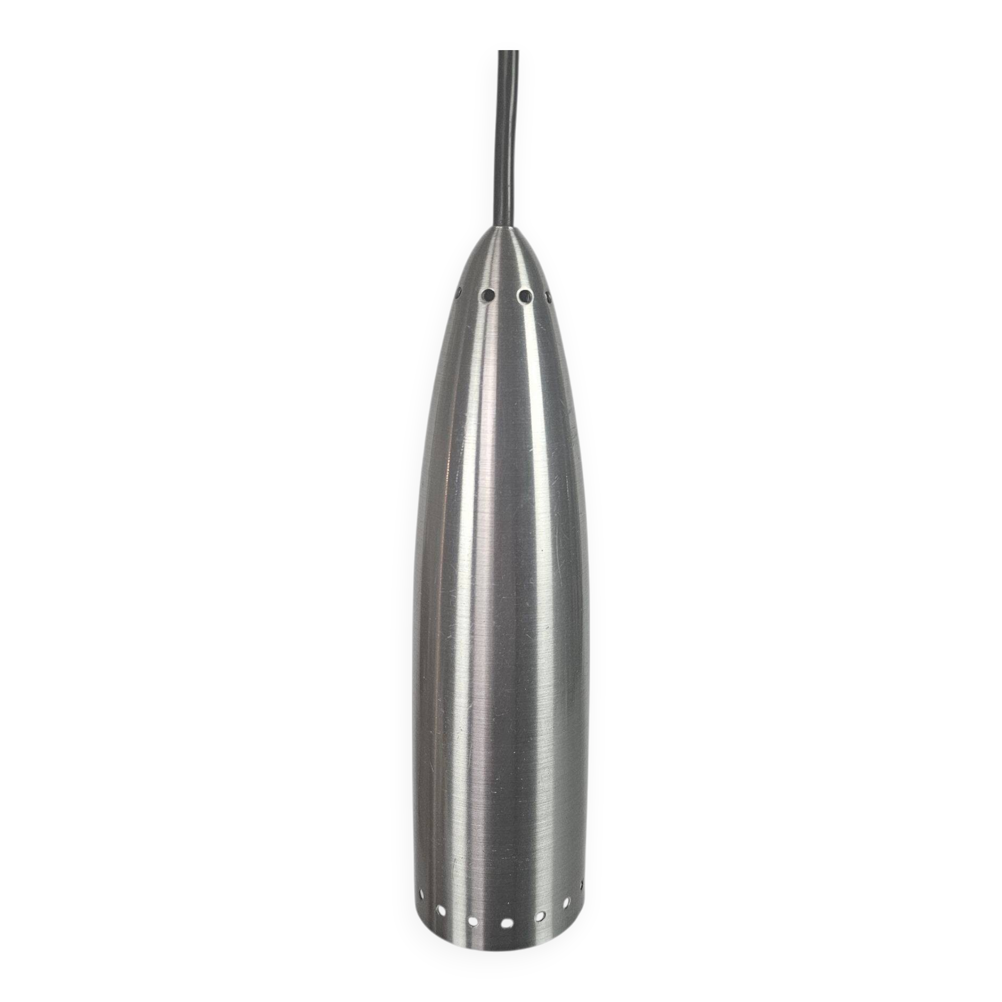 Hala Zeist - 'theekaars'  pendant lamp - aluminium - 70's