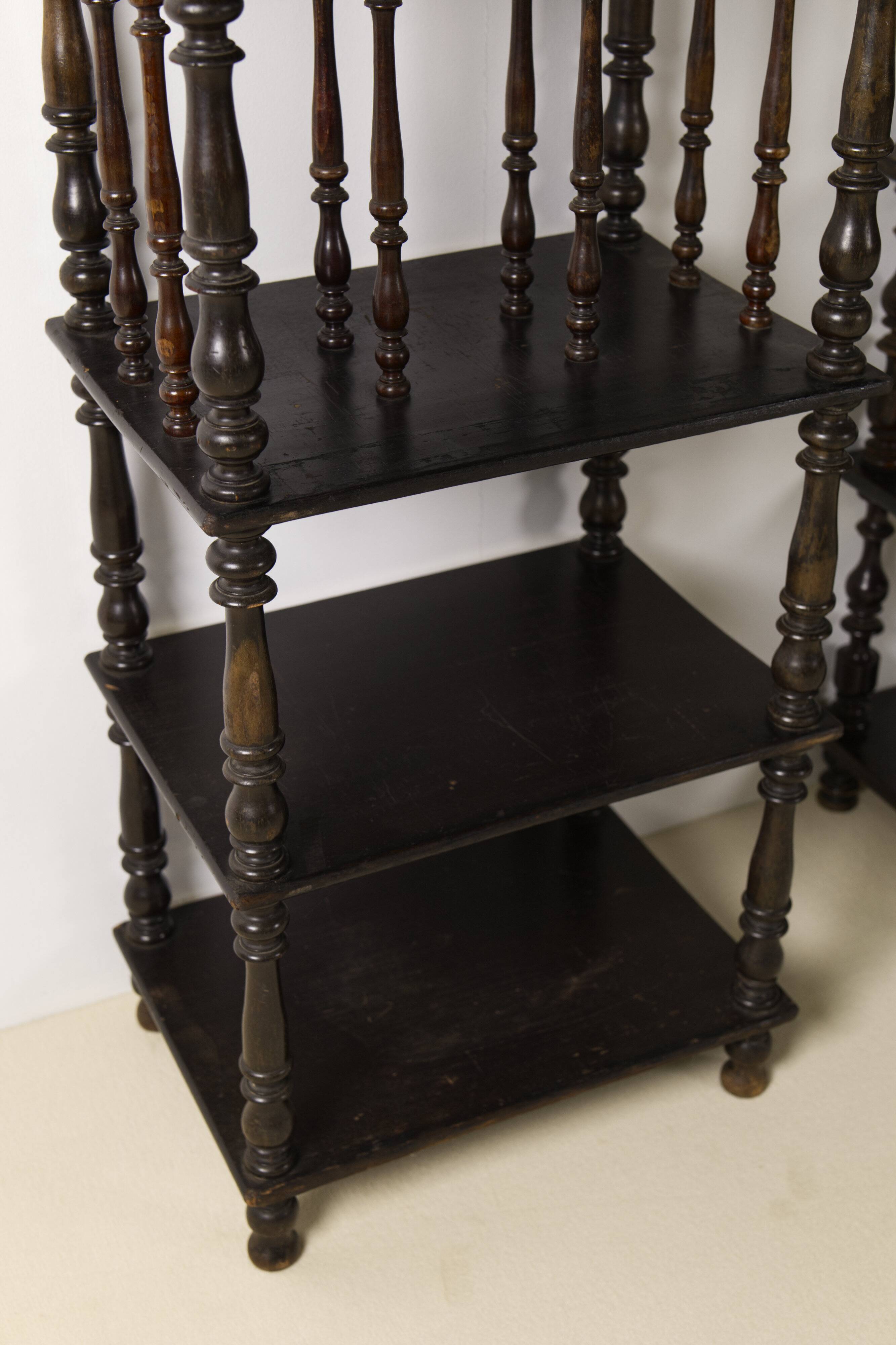 Paire de cabinets à partitions de Napoléon III