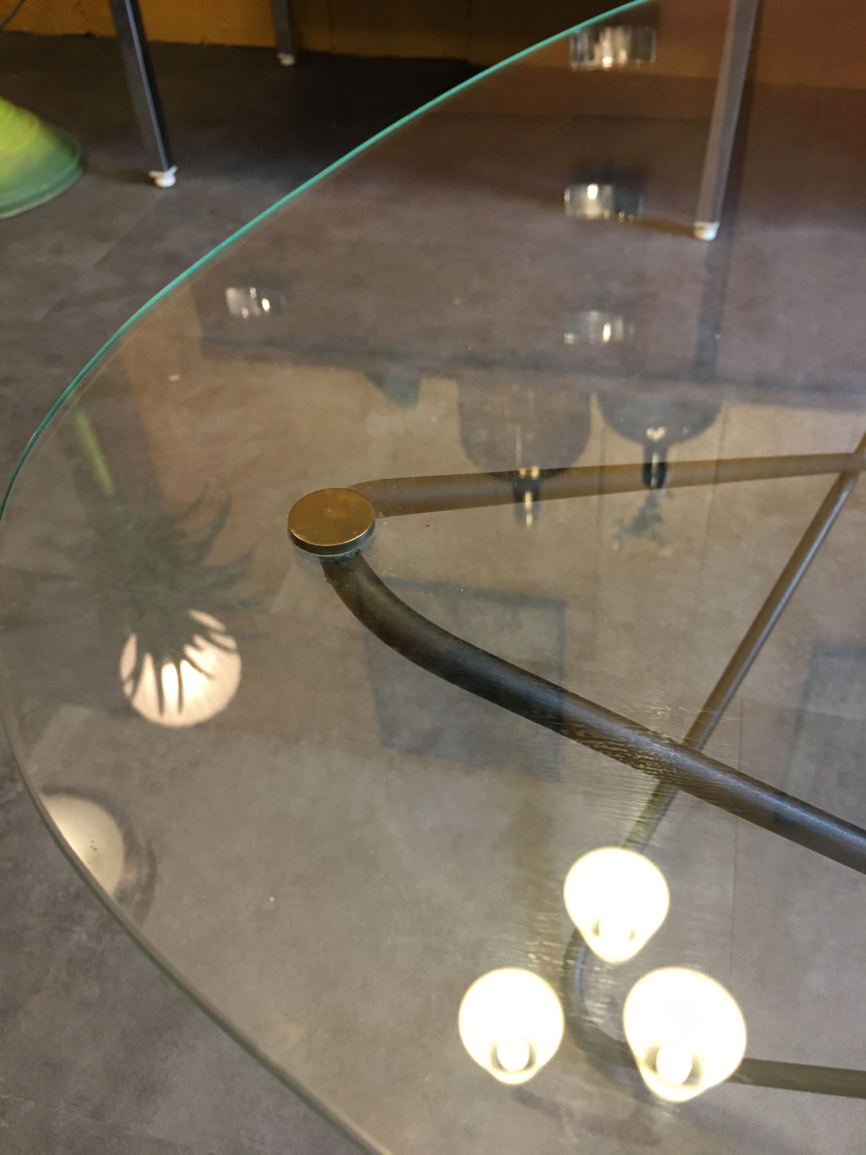 Table basse Jasmin, de F.Lasbleiz, Airborne, circa 1950