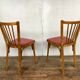 Pair of baumann bistro chairs