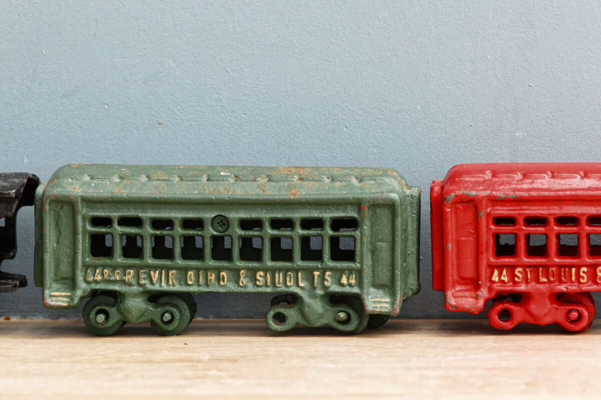 Cast iron train, 50s, made in US
