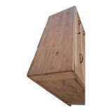Commode en bois massif, 1960