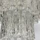 Vintage murano glass elements chandelier from 60s