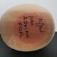 French soliflore vase in enamelled sandstone / signature / French ceramics / artisanal work