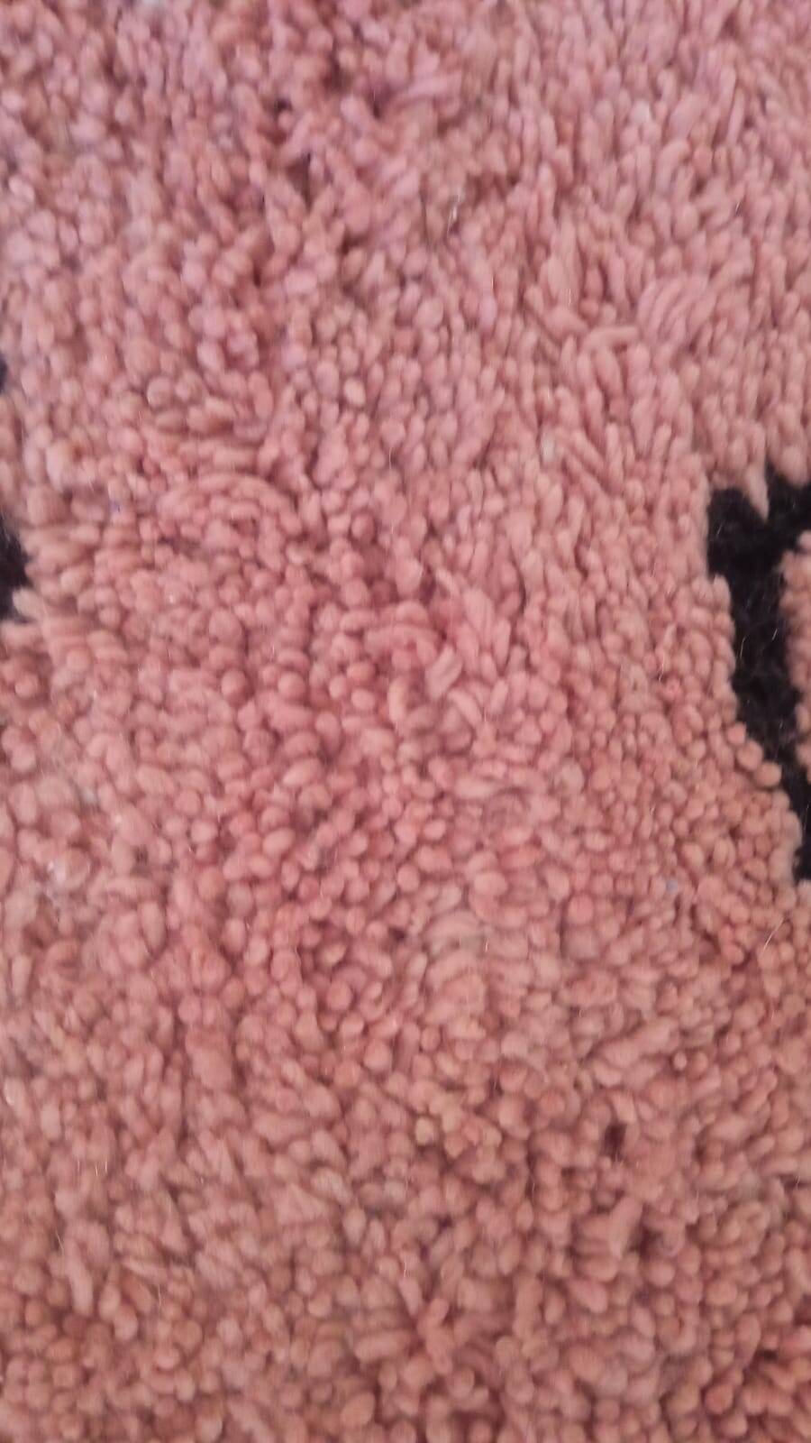 Berber rug in almond colour, 3/2m.