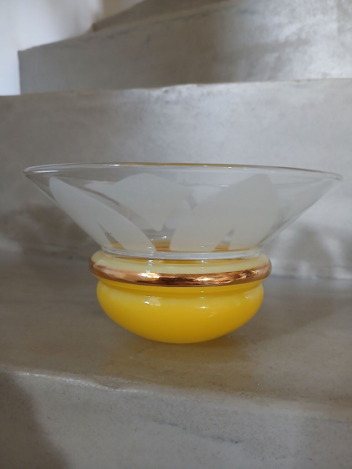 4 Art Deco glass pendant lights