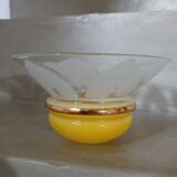 4 Art Deco glass pendant lights