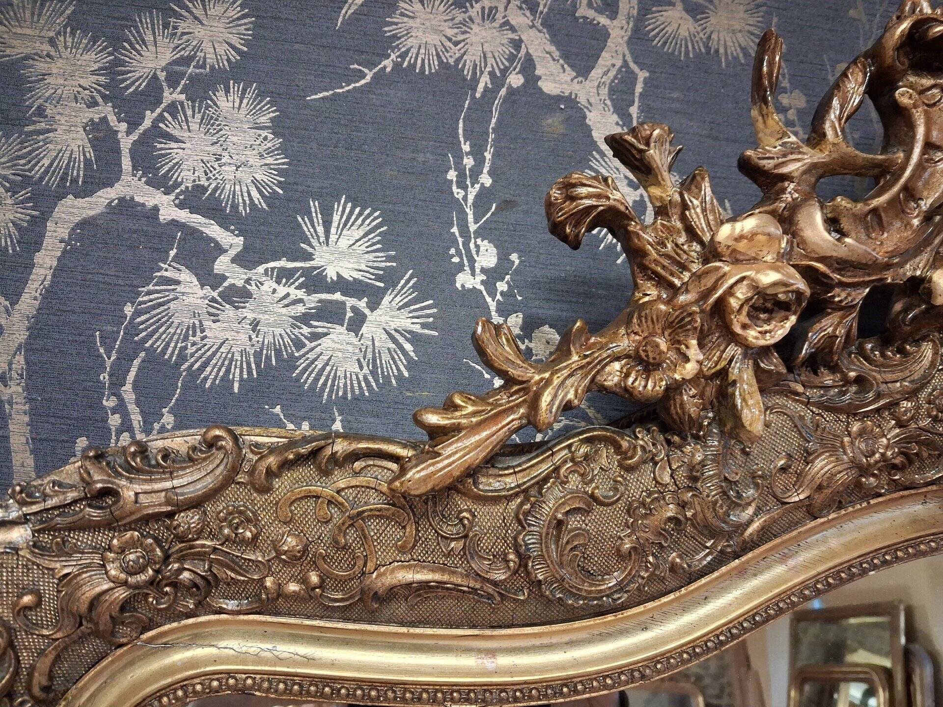 Mirror from the Napoleonic III era 176 x 113