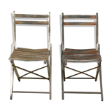 Paire de chaises 1950
