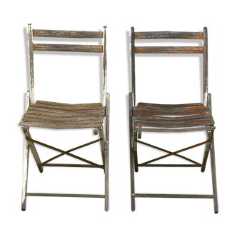 Paire de chaises 1950