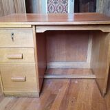 Wooden desk from the 1950s administration type