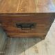 Solid oak chest