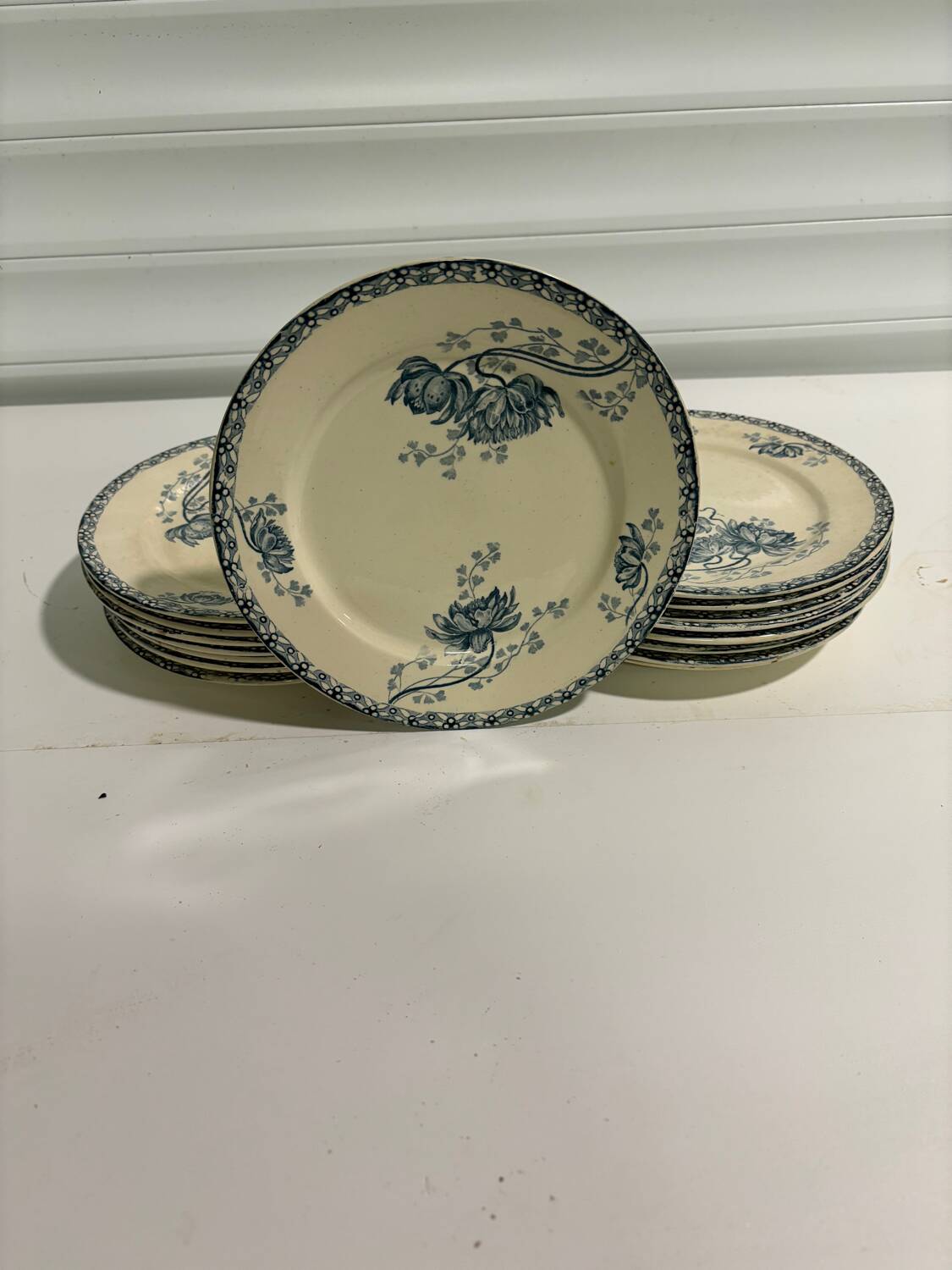 Sarreguemine Royat dessert plates