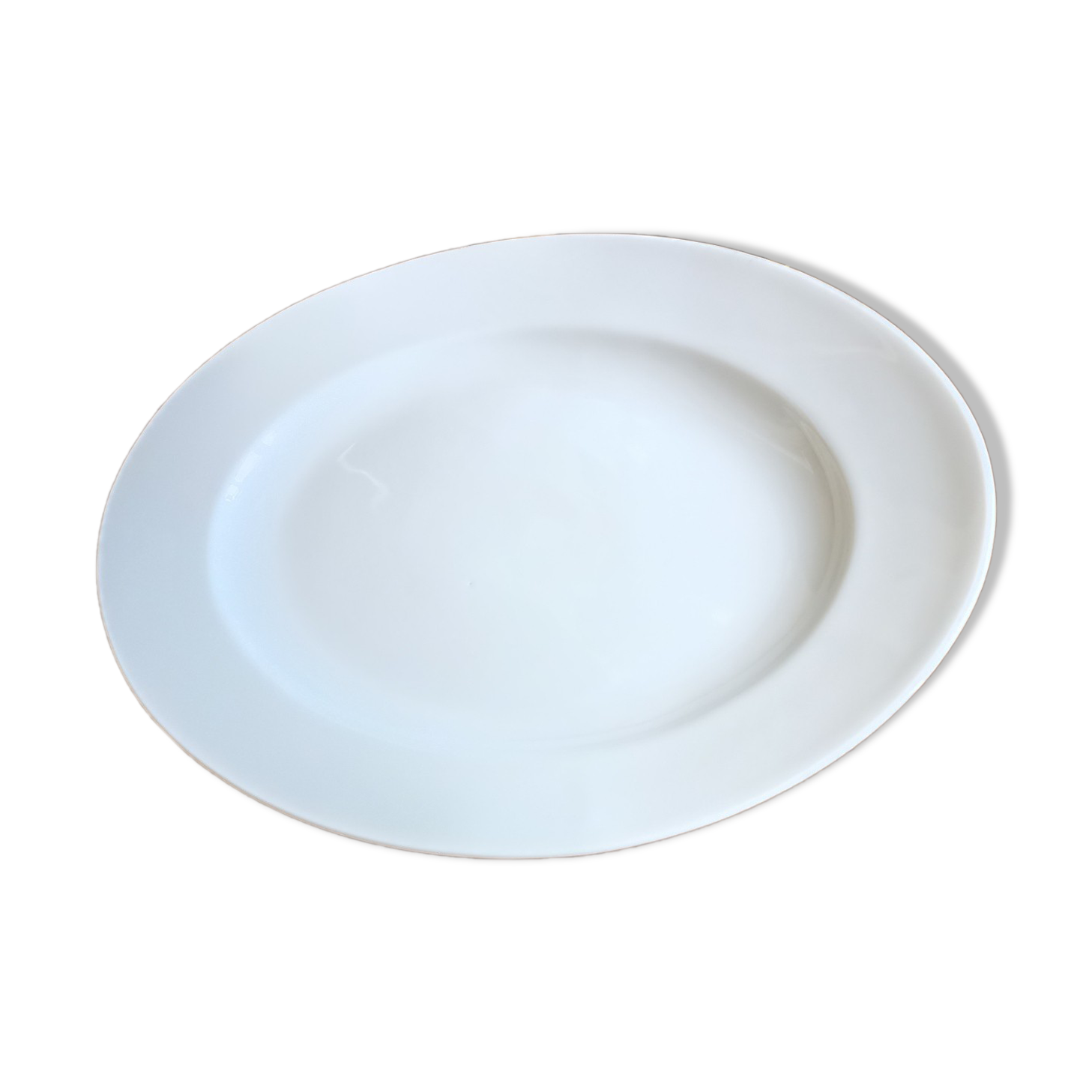 Oval serving dish in Limoges porcelain - Chastagner