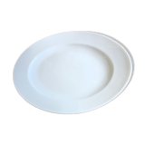 Plat ovale de service en porcelaine de Limoges - Chastagner