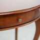 Late 20th Century Classical Style Round Side Table / Sewing Table