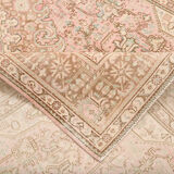 6x9 dusty pink wool persian rug 287x192cm