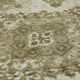 Handmade oriental unique 1980s 280 cm x 385 cm beige wool carpet