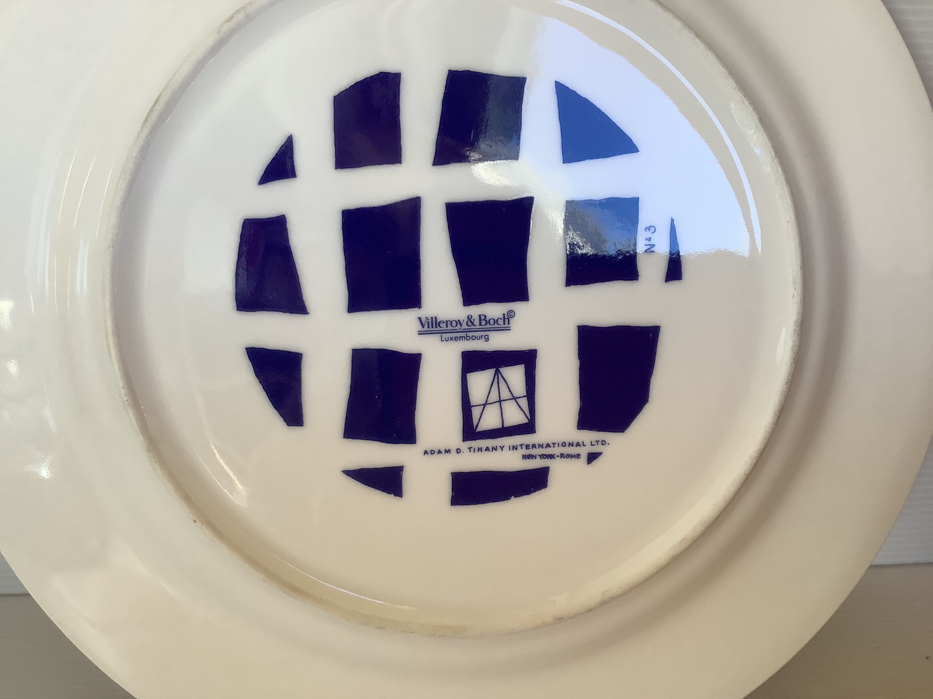 Assiette Adam D Tihany international Villeroy et boch