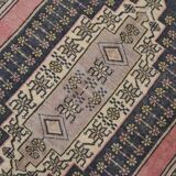 4x8 Turkish Vintage Rug, 123x234Cm