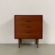 Small Teak Beside Commode by Renz