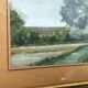 Landscape watercolor painting by F. Joerg