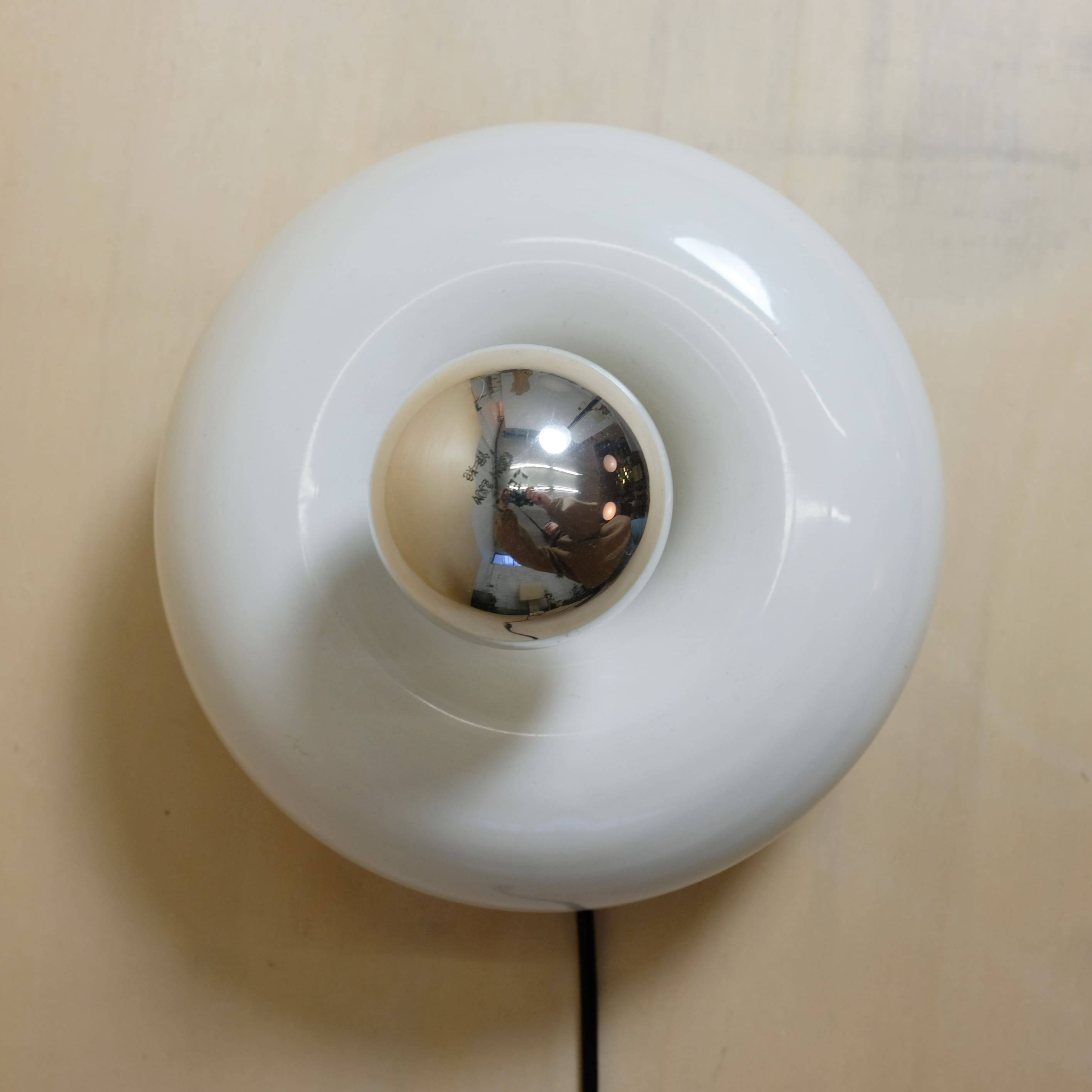 Ingo Maurer, Pox table lamp or wall lamp, 1966.