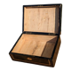 Coffret boîte Napoléon III en palissandre et bois noirci